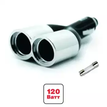 разветвитель прикуривателя! 12/24V, на 2 выхода\ 43226 AVS