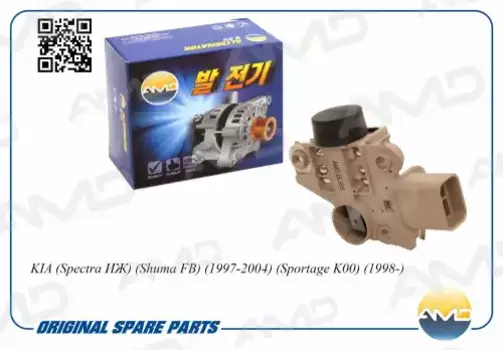 регулятор напряжения генератора!\Kia Spectra/Shuma/Sportage 97-04 AMD.EL355 AMD