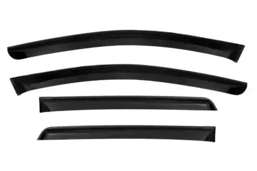 REINWV1192 Дефлектор окон (НАКЛАДНОЙ скотч 3М) 4 шт., JAC T6 I, 2018-, пикап двойная кабина