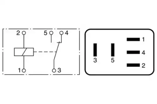 реле!12V/10A\Volvo 0 986 332 021 BOSCH