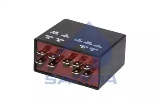 реле поворотов !9 контактов, 24V (3+1)x21W\ MAN F2000 022.214 SAMPA