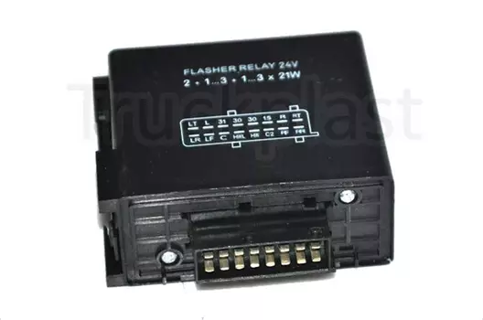 реле прерыватель поворотов !24V 2+1+1 (8) x 21W 16-pin \Scania
