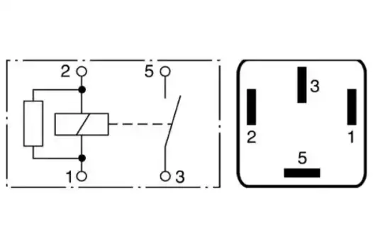 реле универсальное! 40А\ VW, Audi 0 986 332 001 BOSCH