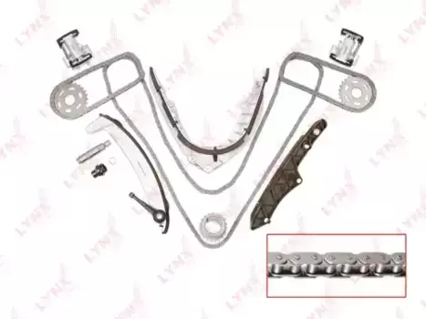 рем.к-кт ГРМ!\ BMW E38/E39/E53 4.4-4.6i 97-04 TK-0189 LYNXAUTO