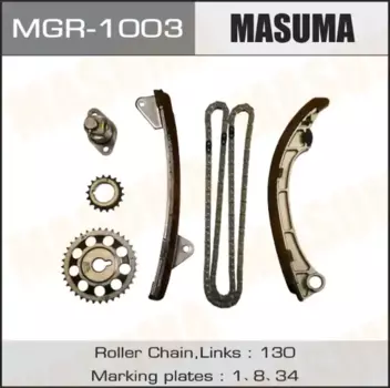 рем.к-кт ГРМ! цепной, со звездочками\ Toyota Aurion/Auris/Celica/Corolla/Rav 4 1.4-1.8 97>