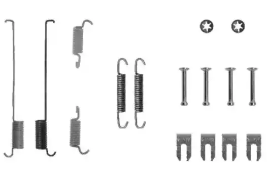 рем.к-кт торм.колодок! зад.\ Citroen Jumpy 1.6/1.6i/1.9D/2.0HDi 95> 1 987 475 219 BOSCH