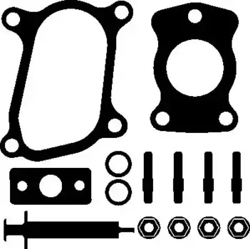 рем.к-кт турбокомпрессора монтажный!\ Citroen Evasion/Jumpy/Jumper/Xantia 2.0HDi 99> 714.620 ELRING