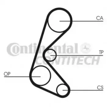 ремень ГРМ! 131x170H\ Fiat Palio 1.0L 96>