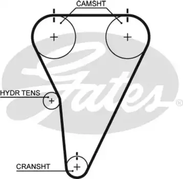 ремень ГРМ! 143x254H\ Lexus GS300 93>/GS430 97>, Toyota Supra 3.0/T 24V 93-97