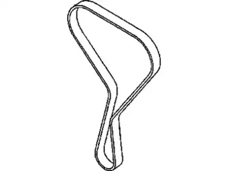 Ремень ГРМ GM 93180815 1168 мм 24 мм