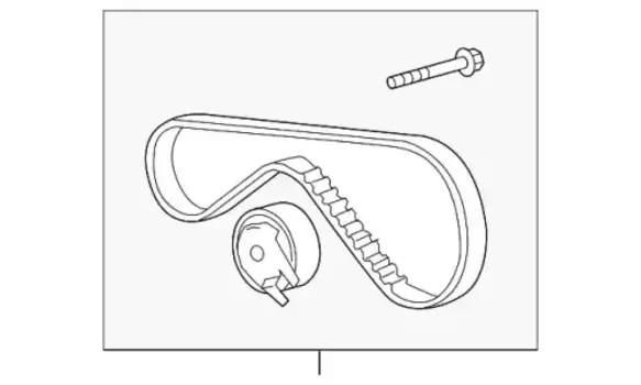 Ремень ГРМ LAND ROVER LR069054 762 мм 20 мм