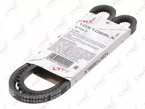 Ремень клиновой 1025 мм x 10 мм 1 ручьев LYNXAUTO 10X1025LX