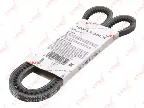 Ремень клиновой 10 мм 1 ручьев LYNXAUTO 10X1138LX