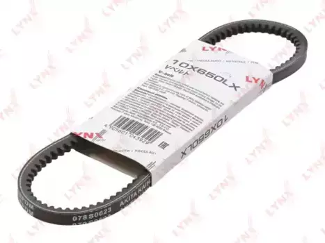 Ремень клиновой 10 мм 1 ручьев LYNXAUTO 10X650LX