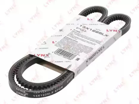 Ремень клиновой 13 мм 1 ручьев LYNXAUTO 13X1225LX