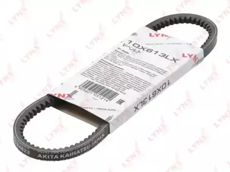 Ремень клиновой 613 мм x 10 мм 1 ручьев LYNXAUTO 10X613LX
