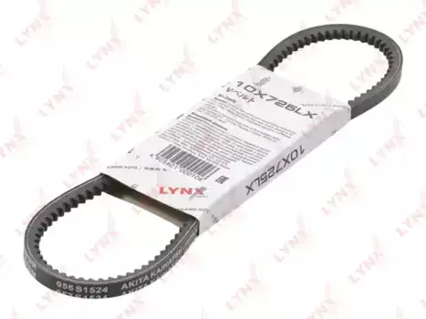 Ремень клиновой 725 мм x 10 мм 1 ручьев LYNXAUTO 10X725LX