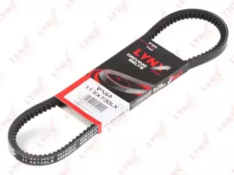 Ремень клиновой 730 мм x 11.5 мм 1 ручьев LYNXAUTO 11.5X730LX