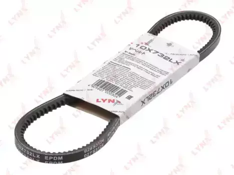 Ремень клиновой 732 мм x 10 мм 1 ручьев LYNXAUTO 10X732LX