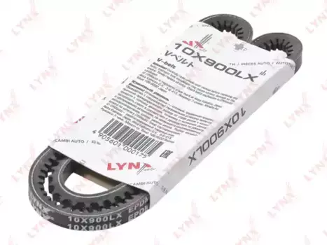 Ремень клиновой 900 мм x 10 мм 1 ручьев LYNXAUTO 10X900LX