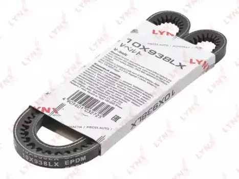 Ремень клиновой 938 мм x 10 мм 1 ручьев LYNXAUTO 10X938LX