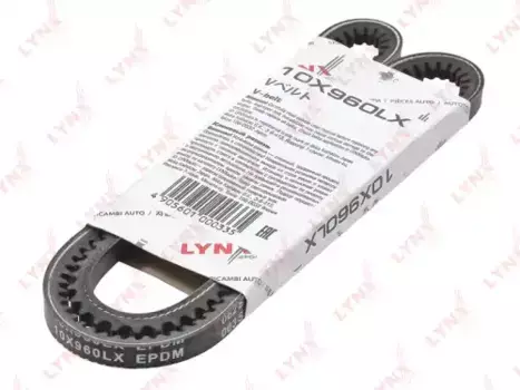 Ремень клиновой 960 мм x 10 мм 1 ручьев LYNXAUTO 10X960LX