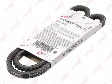 Ремень клиновой 975 мм x 10 мм LYNXAUTO 10X975LX