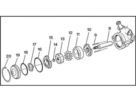Ремень клиновой GM 14092204