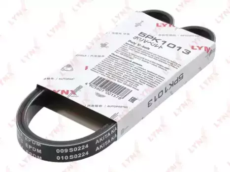 Ремень поликлиновой 1013 мм 5 ручьев LYNXAUTO 5PK1013