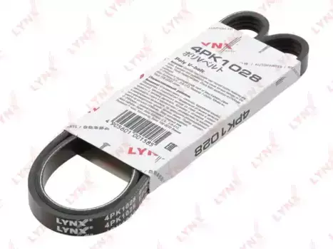 Ремень поликлиновой 1028 мм 4 ручьев LYNXAUTO 4PK1028