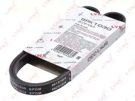 Ремень поликлиновой 1030 мм 5 ручьев LYNXAUTO 5PK1030