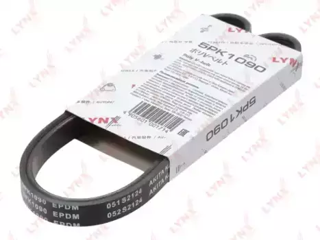 Ремень поликлиновой 1090 мм 5 ручьев LYNXAUTO 5PK1090