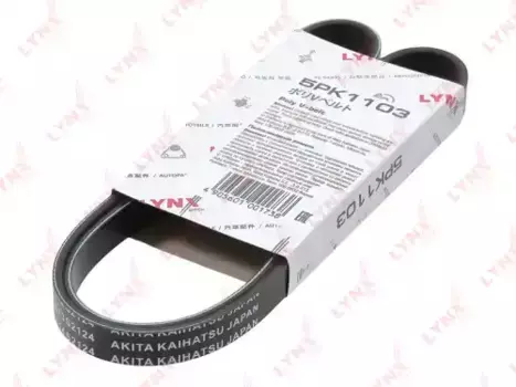 Ремень поликлиновой 1103 мм 5 ручьев LYNXAUTO 5PK1103