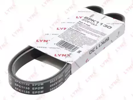 Ремень поликлиновой 1130 мм 6 ручьев LYNXAUTO 6PK1130