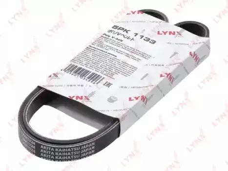Ремень поликлиновой 1133 мм 5 ручьев LYNXAUTO 5PK1133