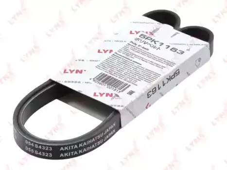 Ремень поликлиновой 1163 мм 5 ручьев LYNXAUTO 5PK1163