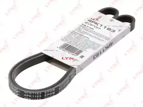 Ремень поликлиновой 1183 мм 4 ручьев LYNXAUTO 4PK1183