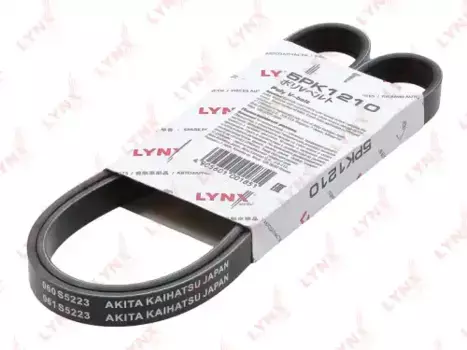 Ремень поликлиновой 1210 мм 5 ручьев LYNXAUTO 5PK1210