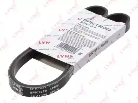 Ремень поликлиновой 1220 мм 5 ручьев LYNXAUTO 5PK1220