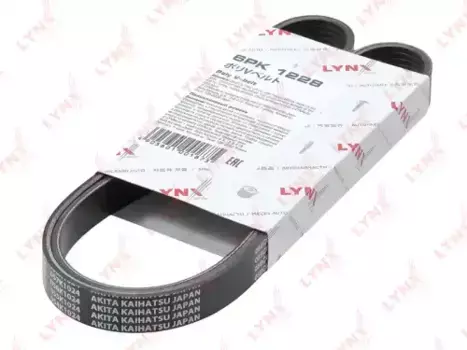 Ремень поликлиновой 1228 мм 6 ручьев LYNXAUTO 6PK1228