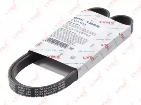 Ремень поликлиновой 1243 мм 5 ручьев LYNXAUTO 5PK1243