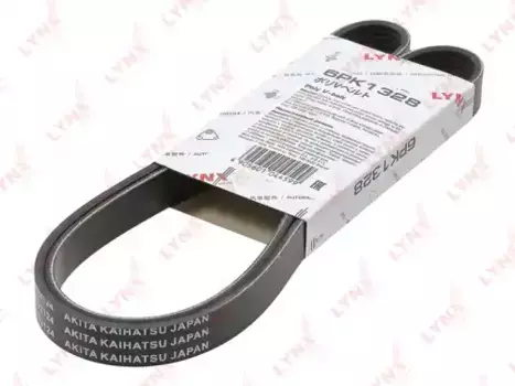 Ремень поликлиновой 1328 мм 6 ручьев LYNXAUTO 6PK1328