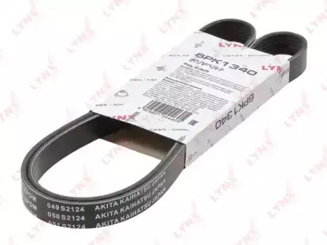 Ремень поликлиновой 1340 мм 6 ручьев LYNXAUTO 6PK1340