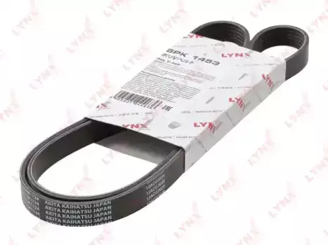 Ремень поликлиновой 1453 мм 6 ручьев LYNXAUTO 6PK1453
