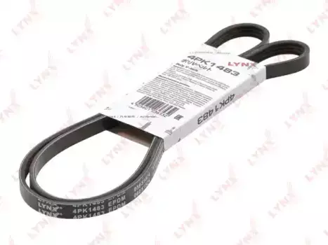 Ремень поликлиновой 1483 мм 4 ручьев LYNXAUTO 4PK1483