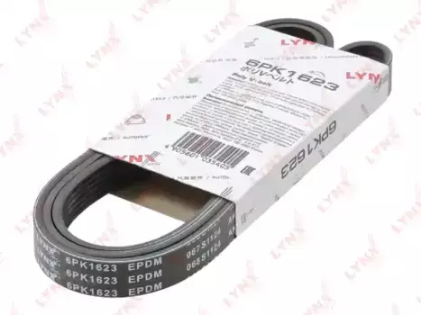 Ремень поликлиновой 1623 мм 6 ручьев LYNXAUTO 6PK1623