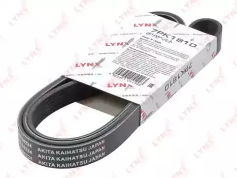 Ремень поликлиновой 1810 мм 7 ручьев LYNXAUTO 7PK1810