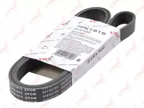 Ремень поликлиновой 1815 мм 7 ручьев LYNXAUTO 7PK1815