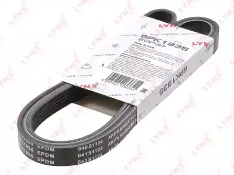 Ремень поликлиновой 1835 мм 6 ручьев LYNXAUTO 6PK1835