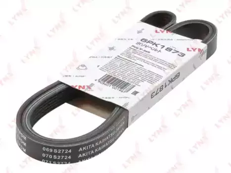 Ремень поликлиновой 1873 мм 6 ручьев LYNXAUTO 6PK1873